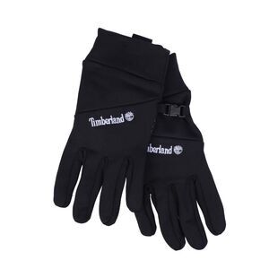 Timberland Mens Fleece Plain Gloves / Black